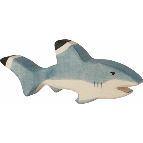 Žralok – vyřezávané zvířátko ze dřeva - Holztiger