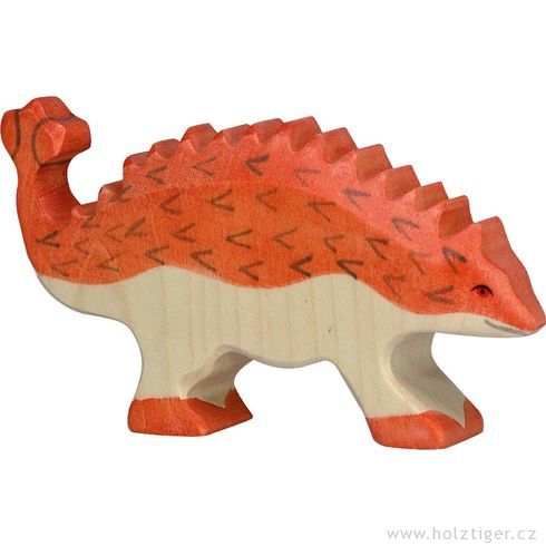 Ankylosaurus – hračka ze dřeva - Holztiger