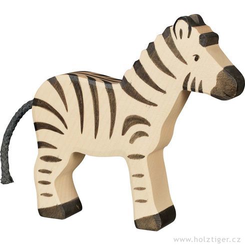 Zebra – dřevěné zvířátko - Holztiger