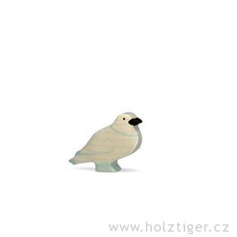 Holub – pták vyřezaný ze dřeva