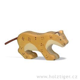 Leopard – divoké zvíře ze dřeva