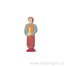 Sedlák – postavička ze dřeva