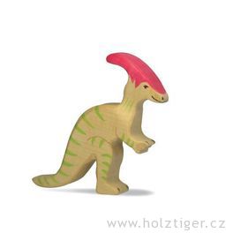 Parasaurolophus – hračka ze dřeva