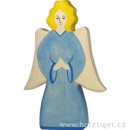 Archanděl (série I) – biblická dřevěná postava