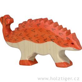 Ankylosaurus – hračka ze dřeva